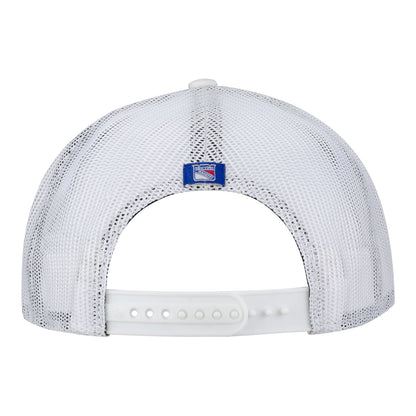 '47 Brand Rangers Garner Rope Trucker In White - Back View