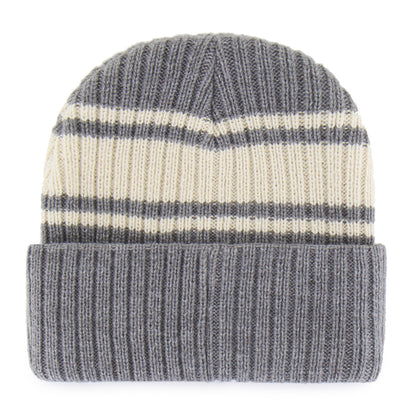 '47 Brand Rangers Gray Harbor Stripe Cuff Knit - Back View