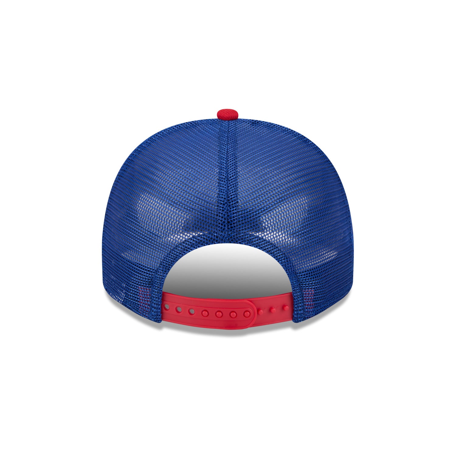 New Era Rangers Banner 950 A Frame Snapback Chrome/Royal - Back View