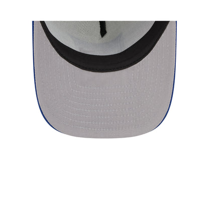 New Era Rangers Banner 950 A Frame Snapback Chrome/Royal - Under View