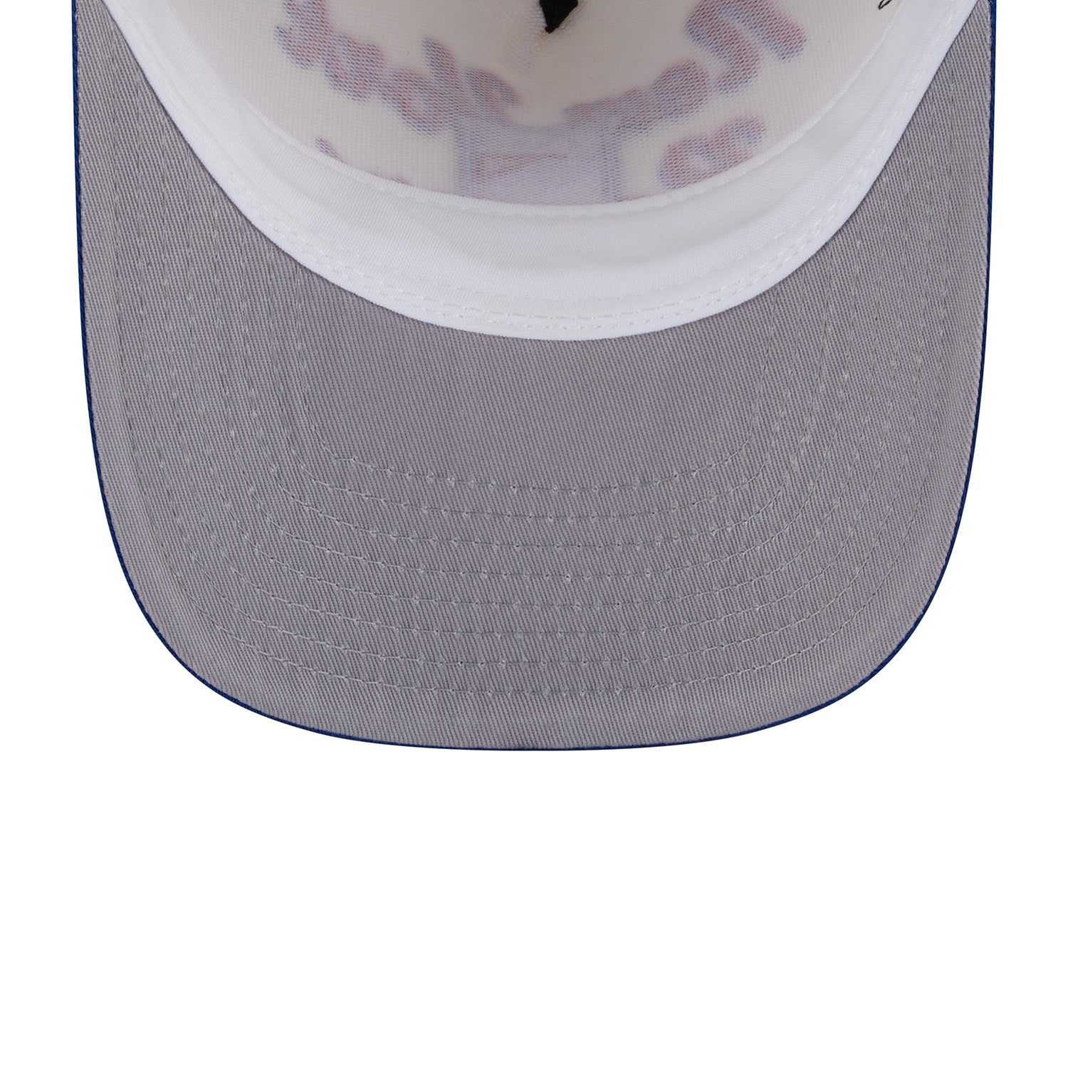 New Era Rangers Chainstitch 950 A Frame Snapback Chrome/Royal - Under View