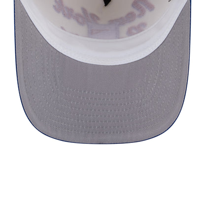 New Era Rangers Chainstitch 950 A Frame Snapback Chrome/Royal - Under View