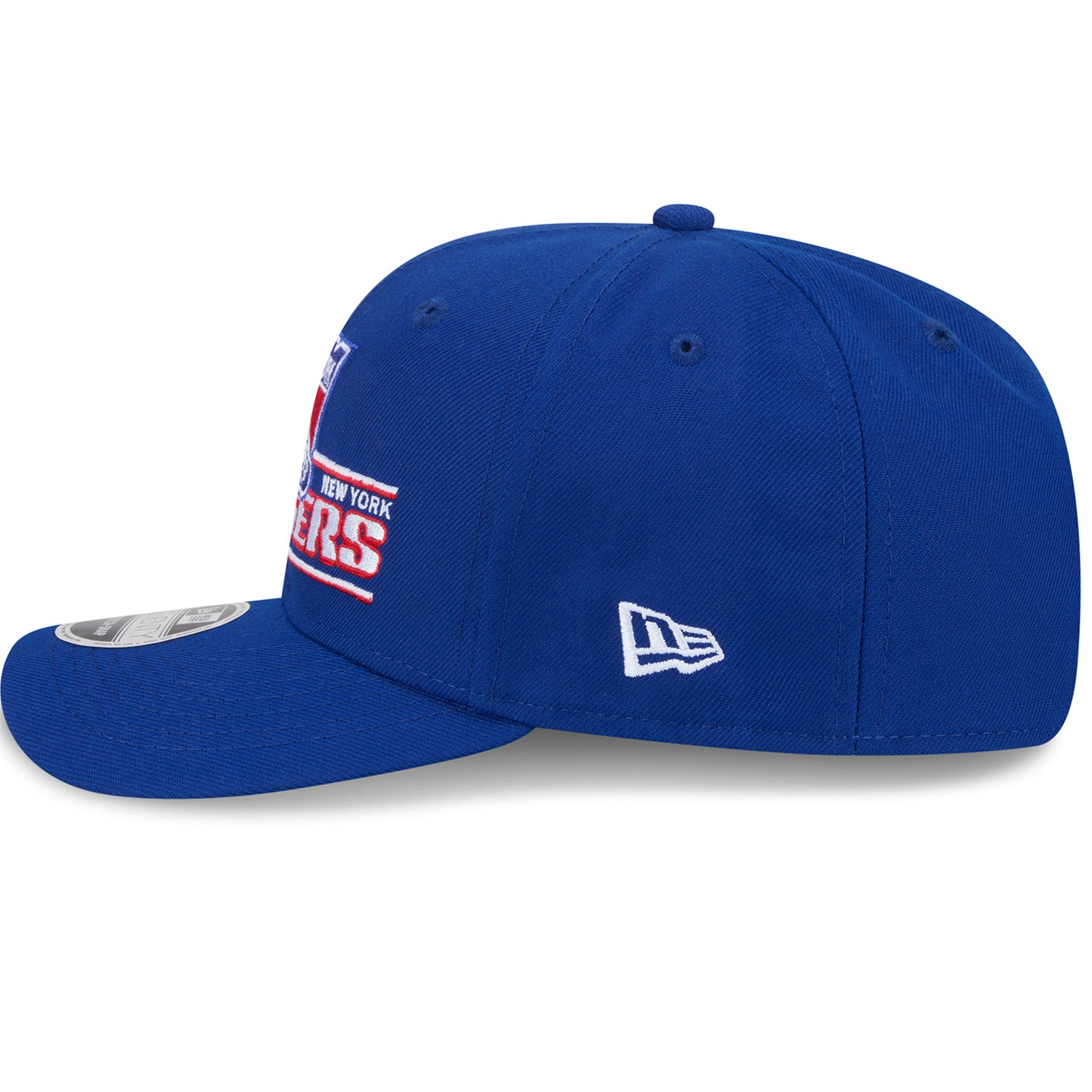 New Era Rangers Stated 970 Stretch Snapback Royal - Side View