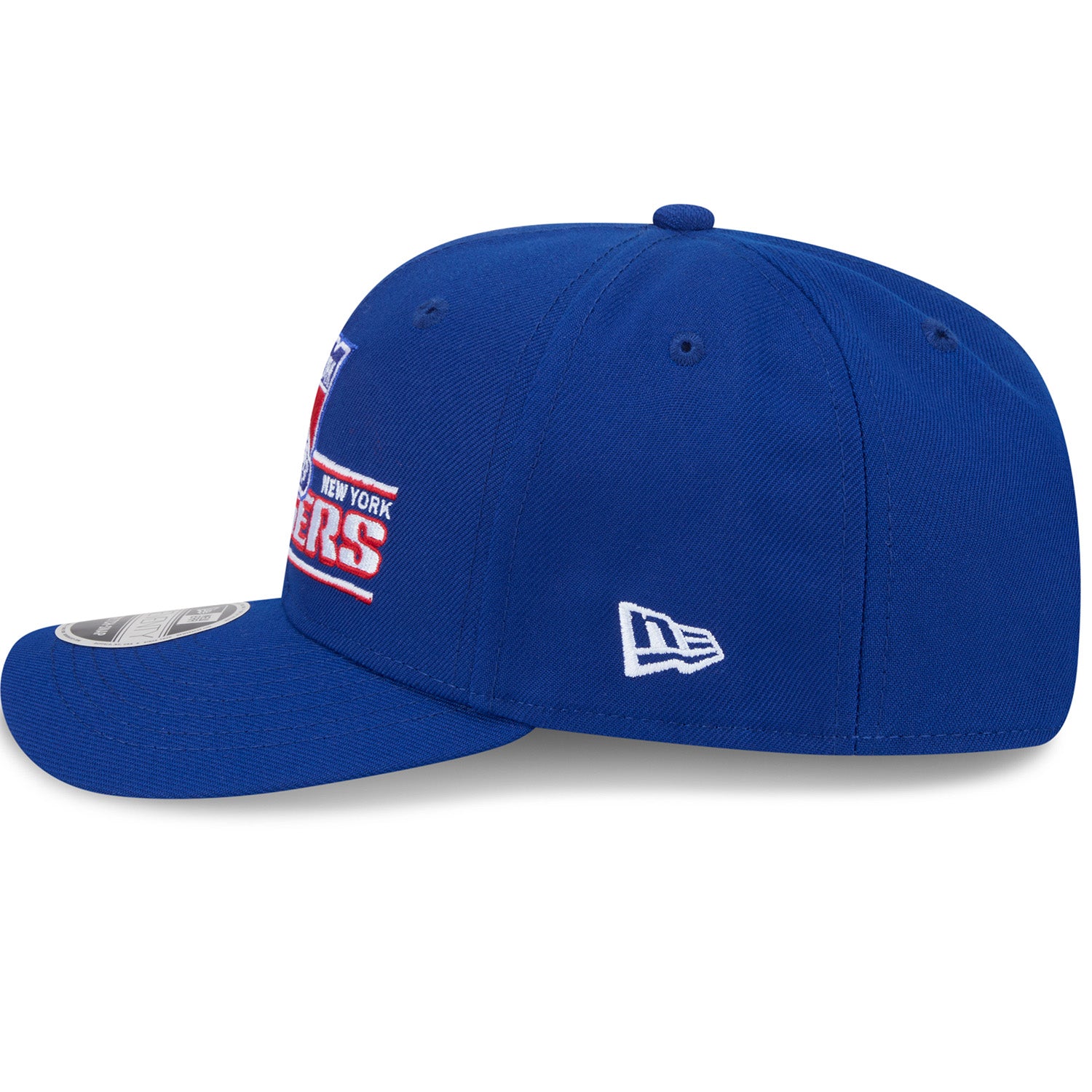 New Era Rangers Stated 970 Stretch Snapback Royal - Side View