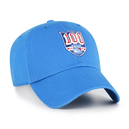 47 Brand Rangers Centennial Primary Logo Heritage Blue Clean Up - Front Right View