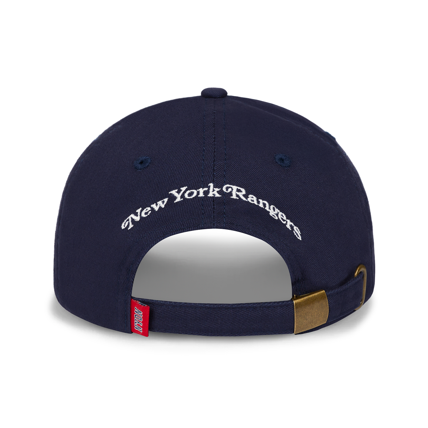 NYON x Rangers Navy Signature Dad Hat - Back View
