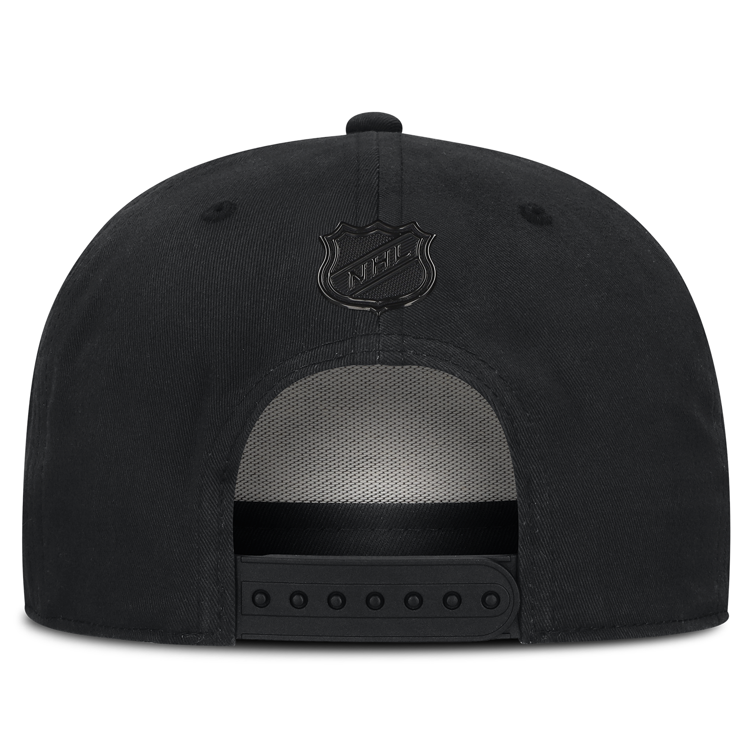 Fanatics Rangers 25 Military Appreciation Black Adjustable Hat - Back View