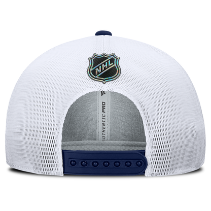Fanatics Rangers 25-26 Authentic Pro Rink Structured Meshback Hat - Back View
