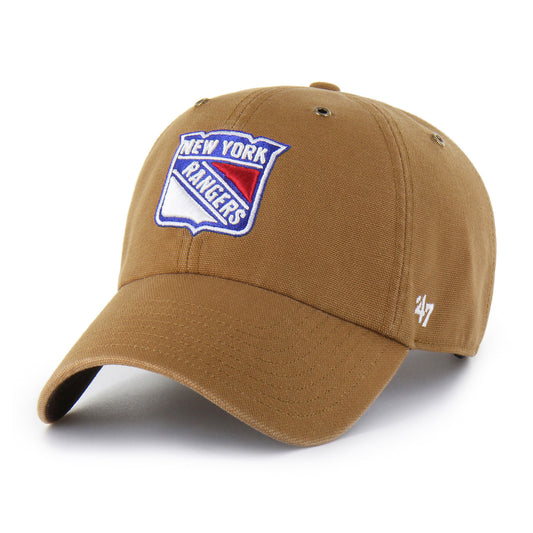 '47 Brand Rangers Carhartt Brown Clean Up - Front View