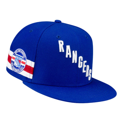 New Era Rangers Exclusive Centennial Fitted Hat - Side View