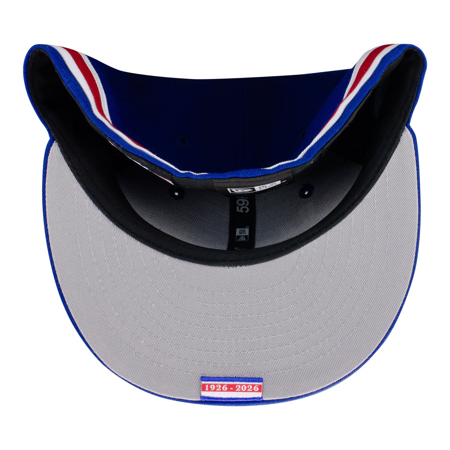 New Era Rangers Exclusive Centennial Fitted Hat - Inside View