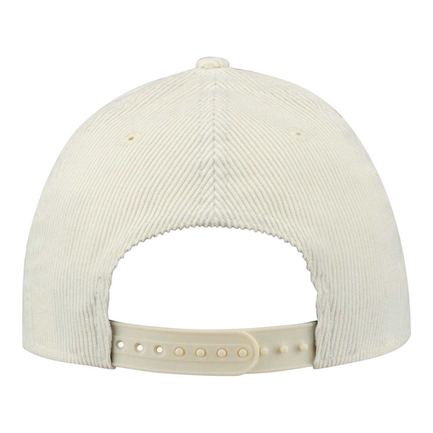 New Era Rangers Exclusive Two-Tone Corduroy Script 940 A-Frame Snapback Hat - Back View