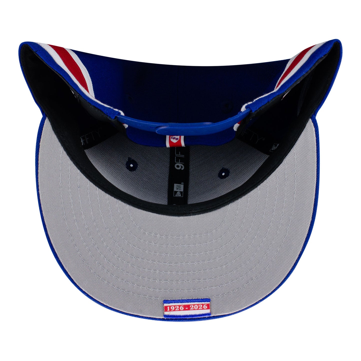 New Era Rangers Exclusive Centennial 950 Snapback Hat - Inside View