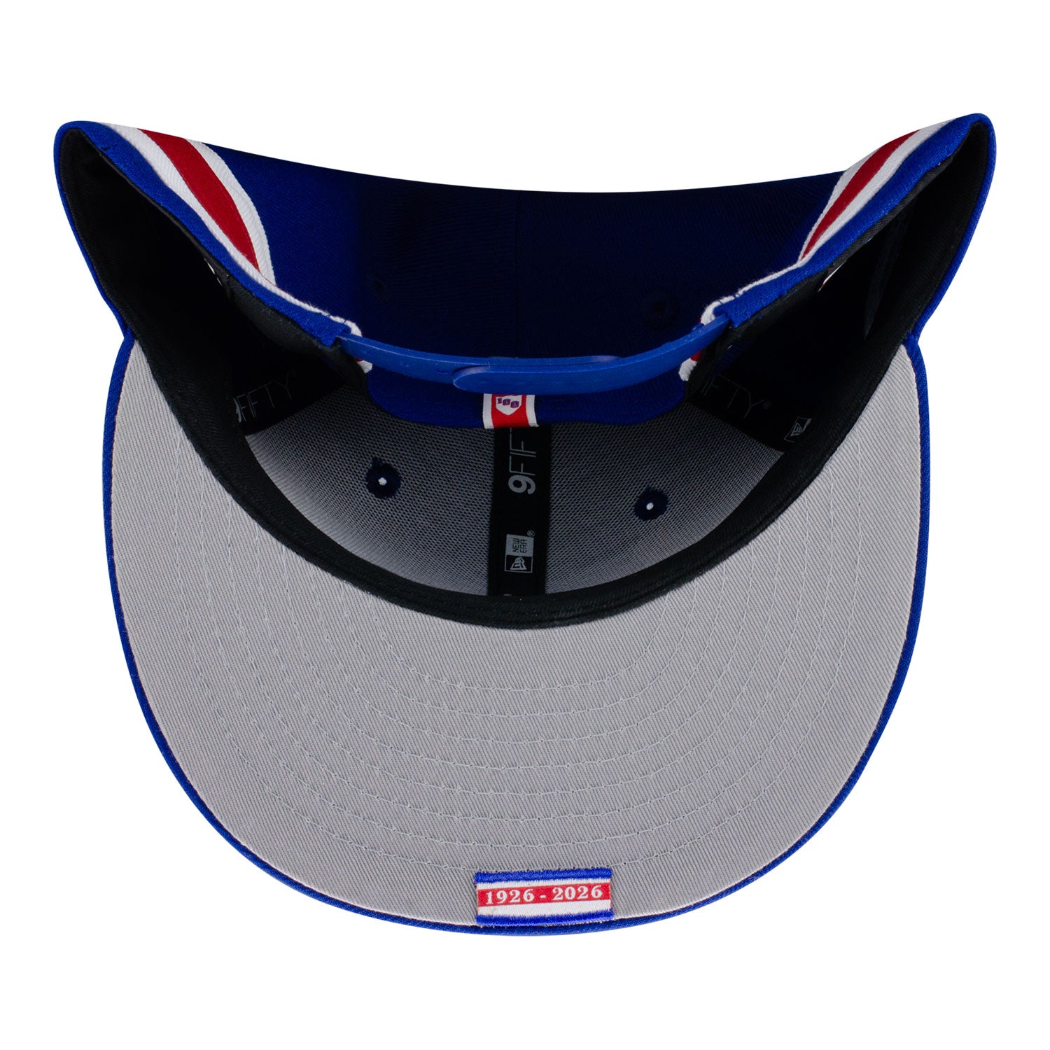 New Era Rangers Exclusive Centennial 950 Snapback Hat - Inside View