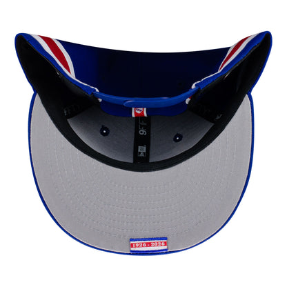 New Era Rangers Exclusive Centennial 950 Snapback Hat - Inside View
