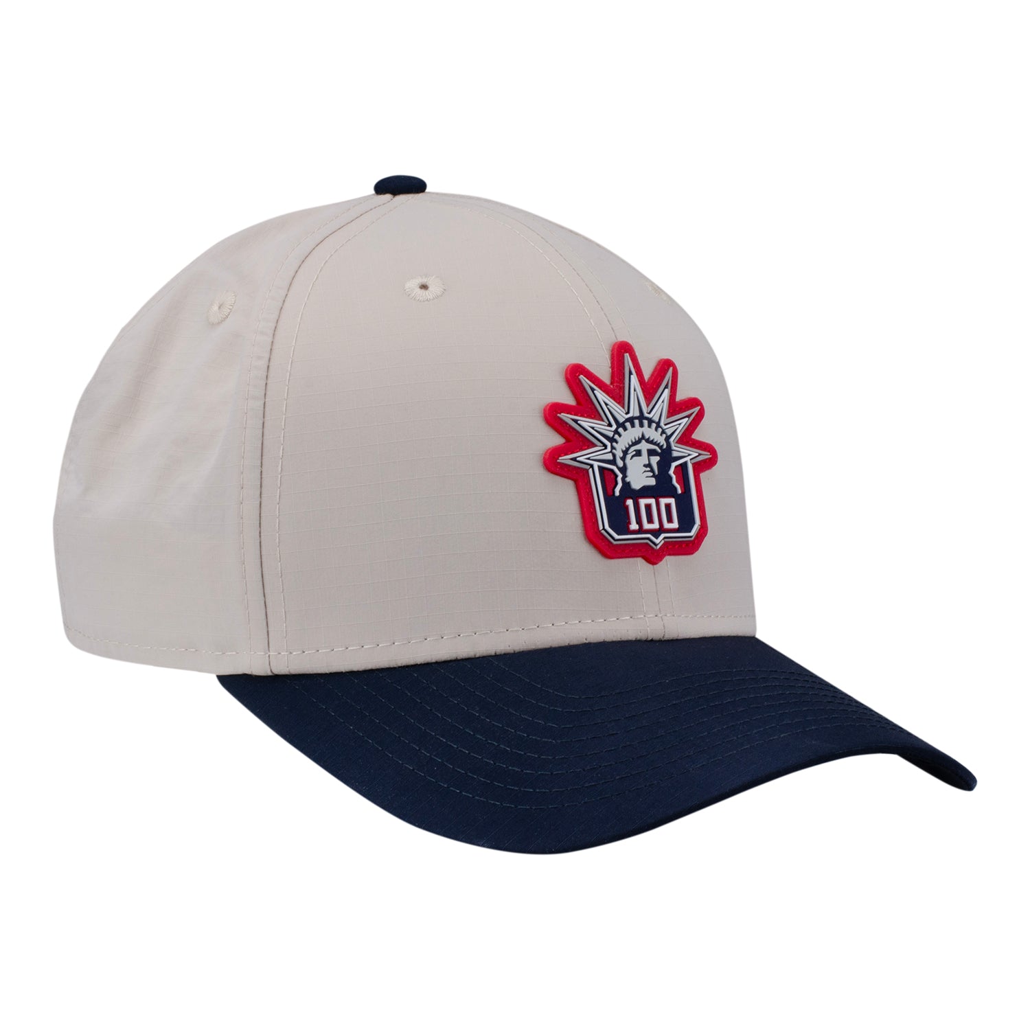 New Era Rangers Exclusive Centennial Liberty 100 970 Adjustable Hat - Side View