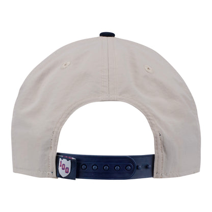 New Era Rangers Exclusive Centennial Liberty 100 970 Adjustable Hat - Back View