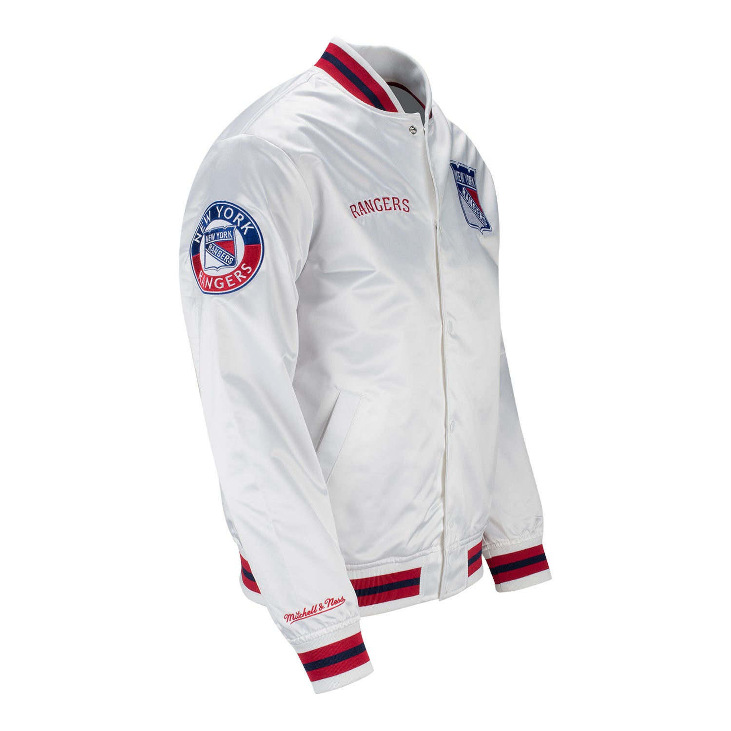 Mitchell & Ness Rangers City Collection Satin Jacket