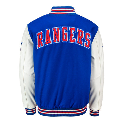 Starter Rangers Prospect Varsity Jacket