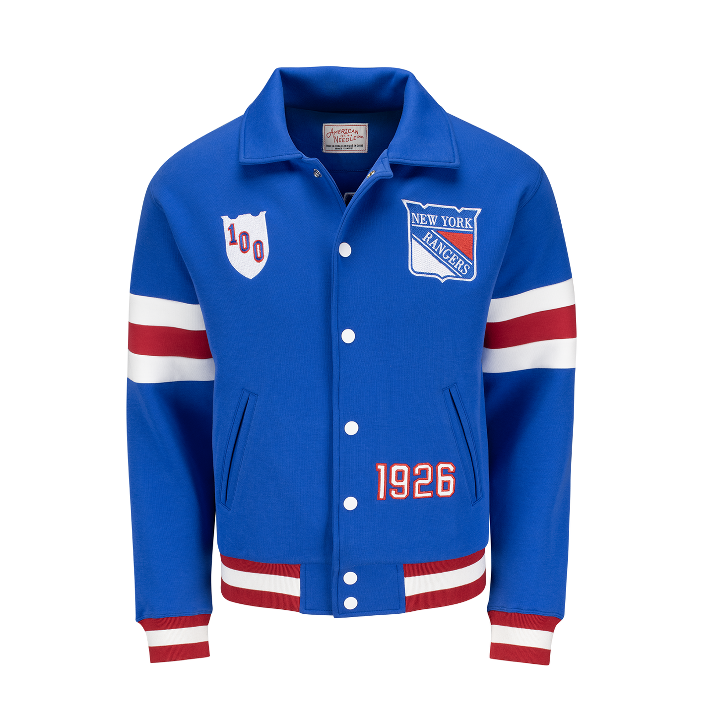 American Needle Rangers Centennial Ashe Poly Jacket
