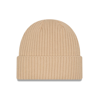 New Era Rangers Color Pack Taupe Knit Cuff - Back View