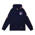Mitchell & Ness Rangers City Collection Hood - In Navy - Front View