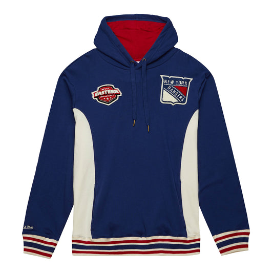 Mitchell & Ness Rangers Team Legacy French Terry Hoodie - Front View