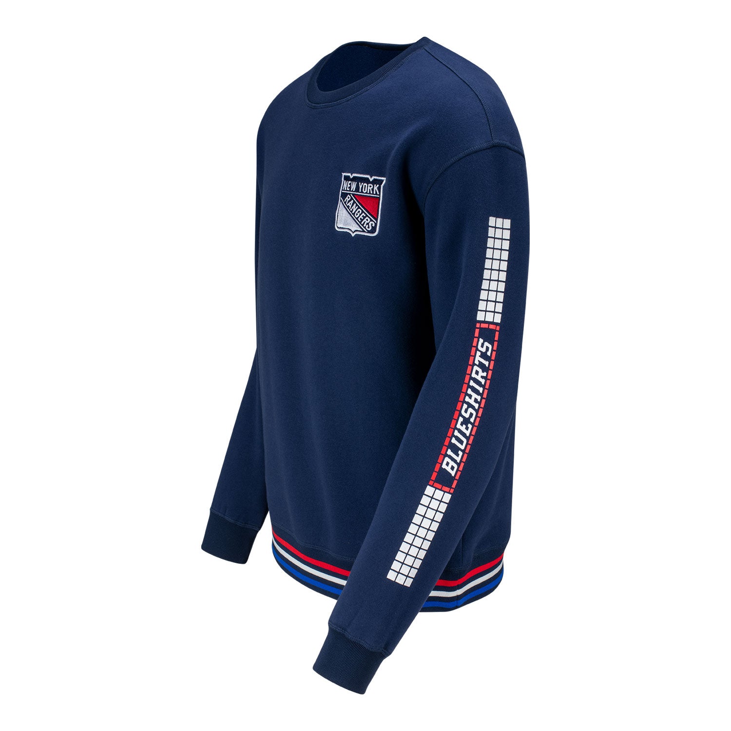 Wild Collective Rangers Alternate Collection Crewneck In Navy - Angled Left View