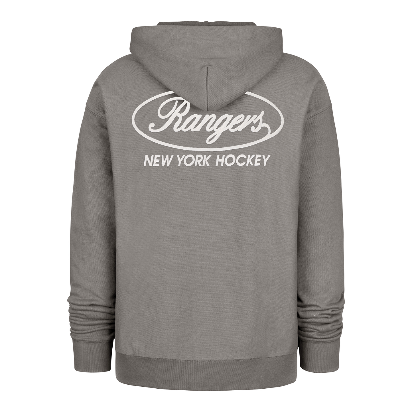 47 Brand Rangers Wolf Grey Triple Double Foundation Hood - Back View