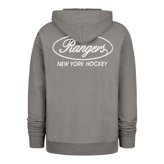 47 Brand Rangers Wolf Grey Triple Double Foundation Hood - Back View