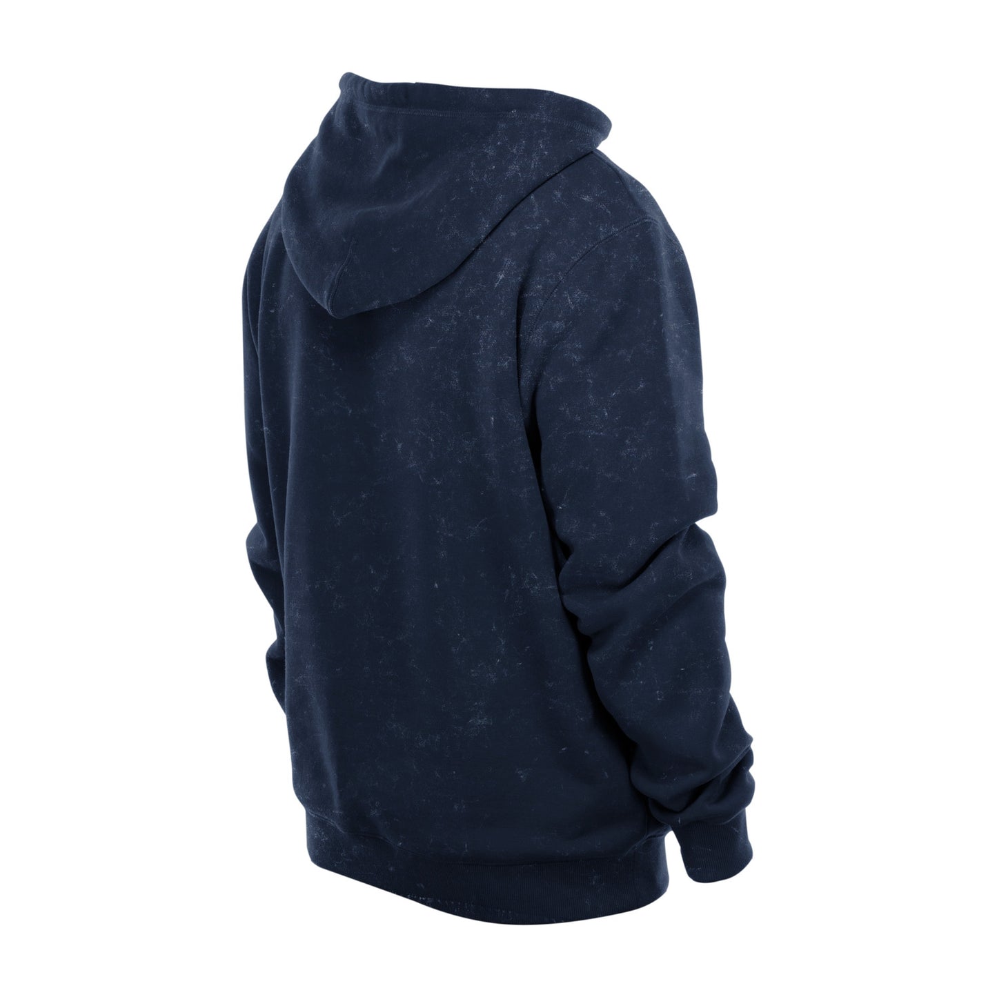 New Era Rangers Sport Night Washed Navy Hoodie - Back View
