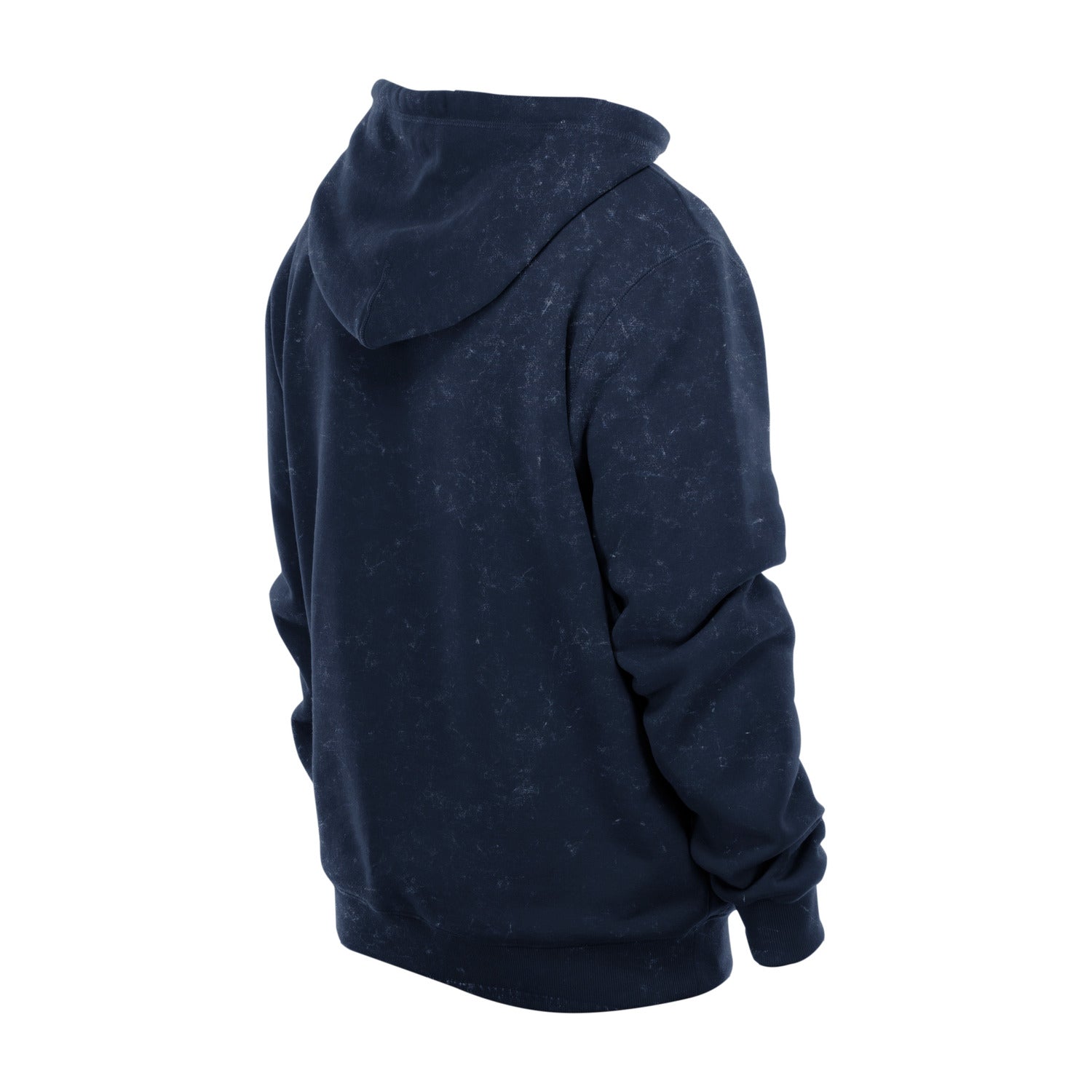New Era Rangers Sport Night Washed Navy Hoodie - Back View