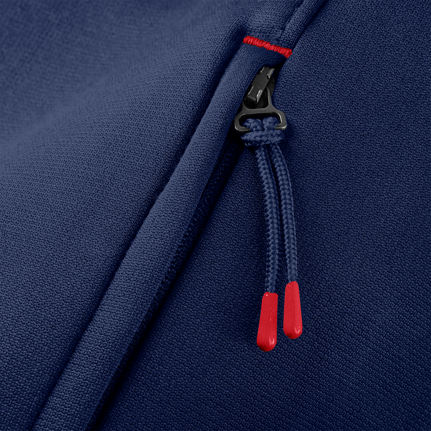 Fanatics Rangers 25-26 Authentic Pro Rink Full Zip Fleece Jacket - Zipper View