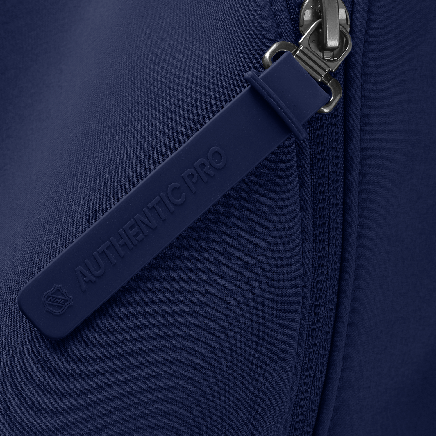 Fanatics Rangers 25-26 Authentic Pro Rink Full Zip Fleece Jacket - Zipper View