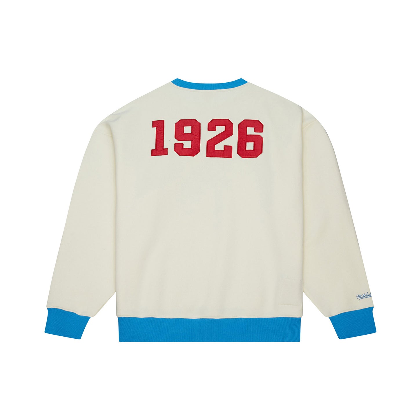Mitchell & Ness Rangers Centennial Homecoming Crewneck - Back View