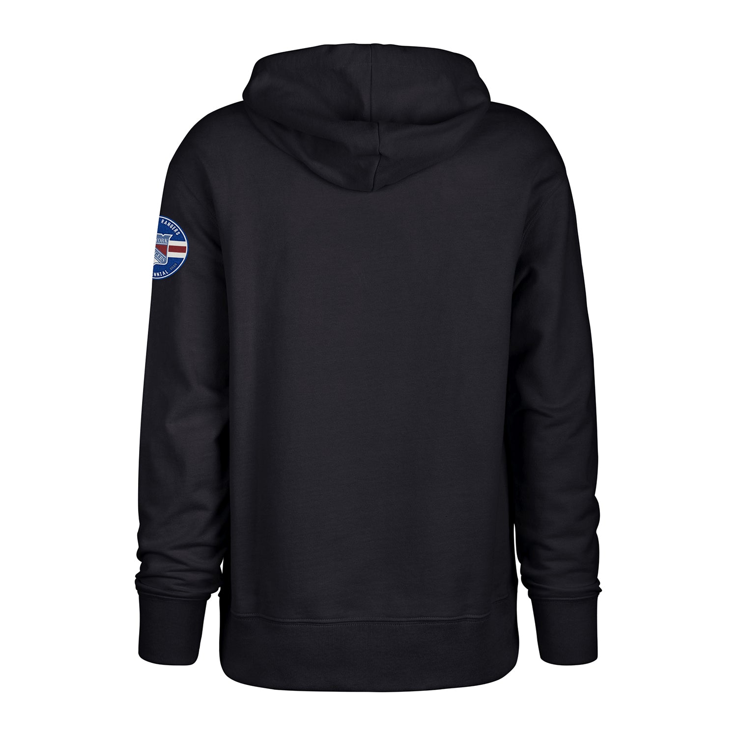 '47 Brand Rangers Centennial Navy Striker Hoodie - Back View