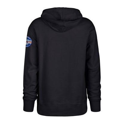 '47 Brand Rangers Centennial Navy Striker Hoodie - Back View