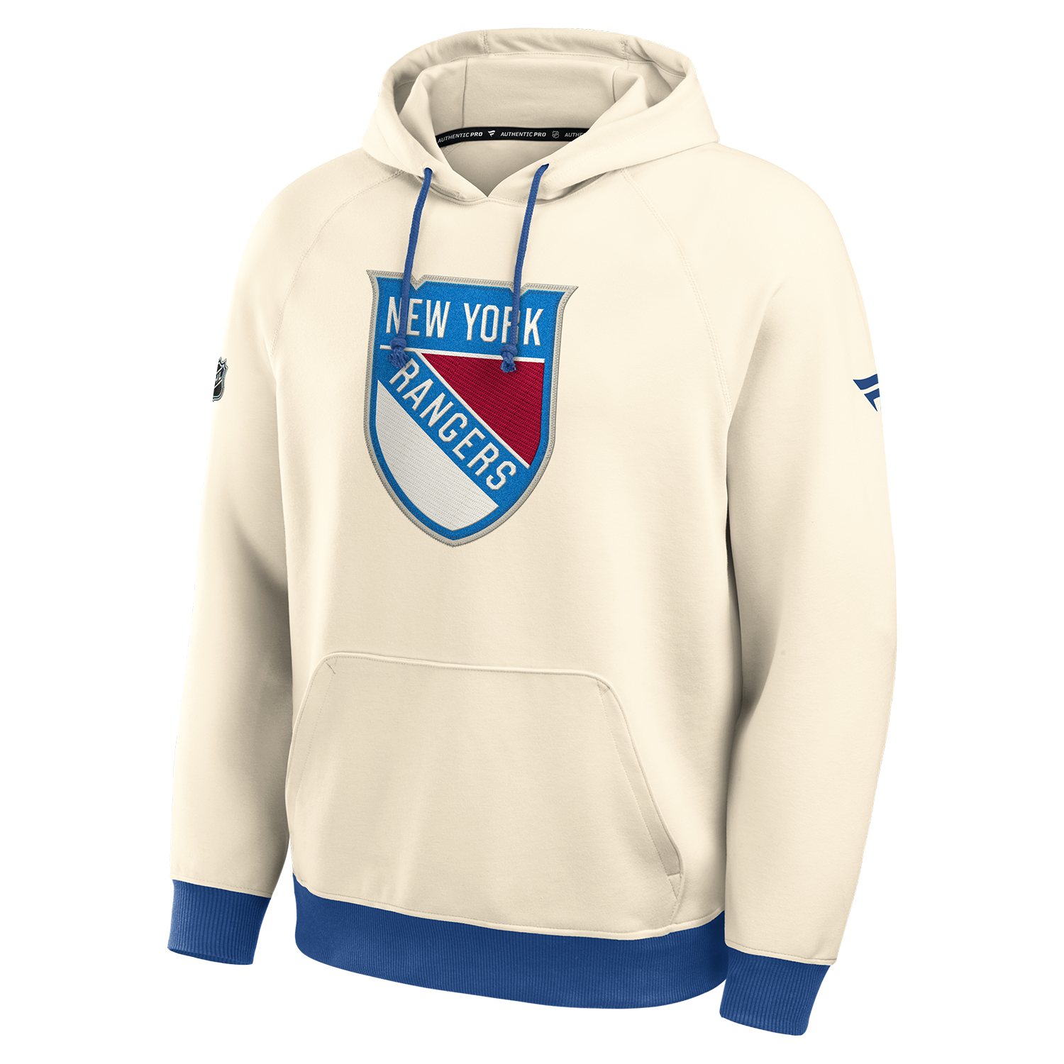 Sweat à capuche New York Rangers Performance gris, S