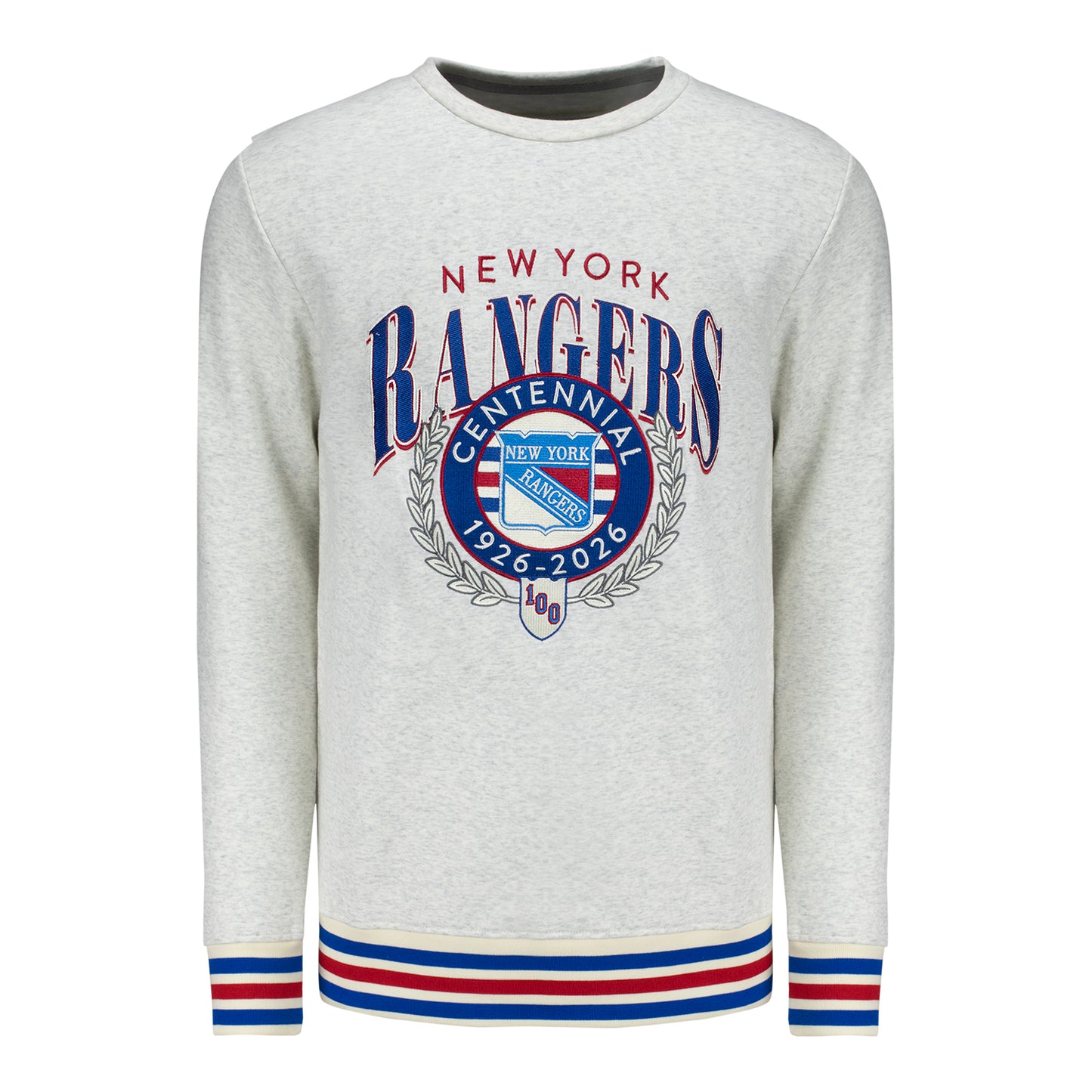 American Needle Rangers Centennial French Terry Crew