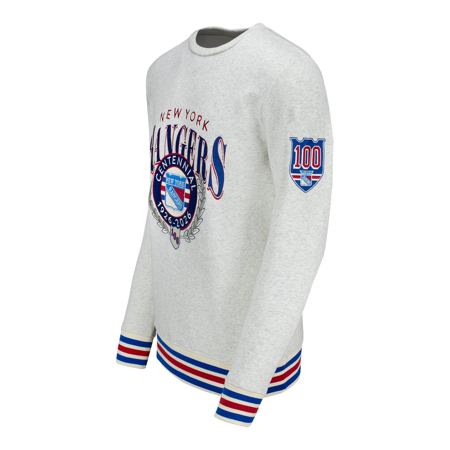 American Needle Rangers Centennial French Terry Crew