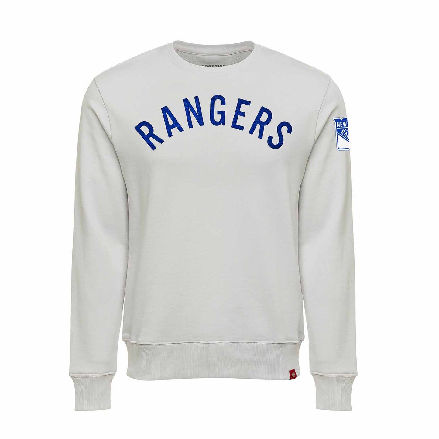 Sportiqe Rangers Biltmore Dove Crew - Front View