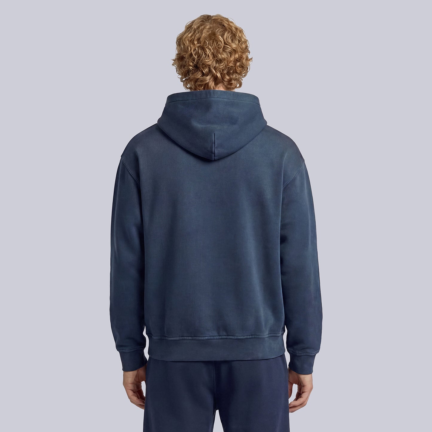 GAME 7 x Rangers Centennial Vintage Washed Hoodie - Back View