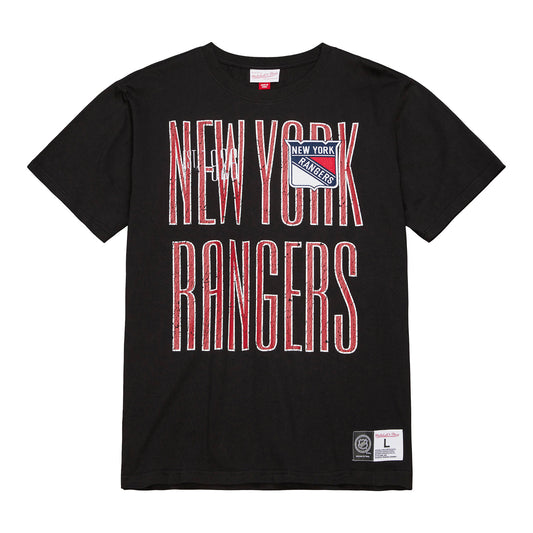 Mitchell & Ness Rangers Team OG 2.0 T-Shirt - Front View