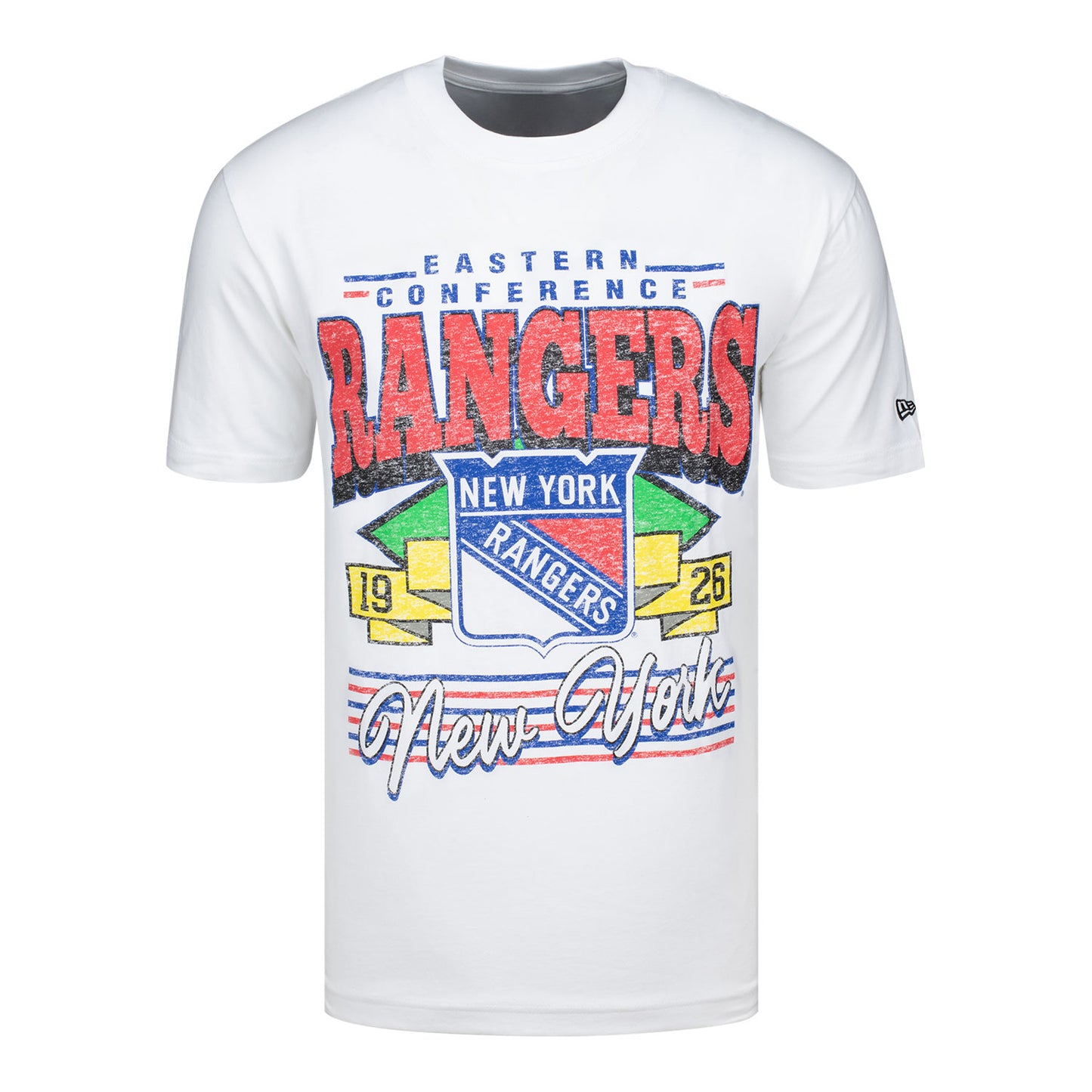 New Era Rangers Sport Classic Graphic White Tee