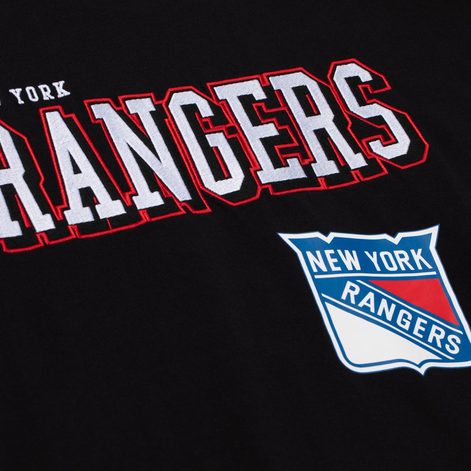 Mitchell & Ness Rangers Black Training Camp Longsleeve Tee – Shop