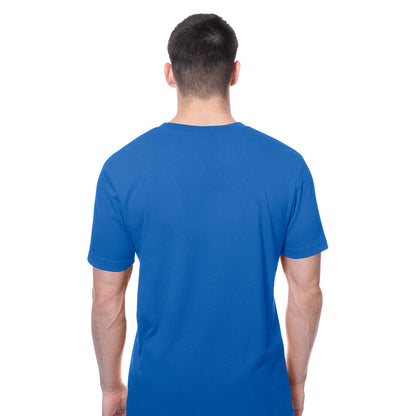 New Era Rangers Throwback Collection Royal Tee - Back View