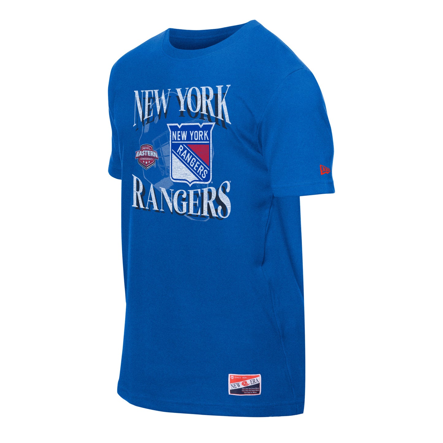 New Era Rangers Throwback Collection Royal Tee - Front View