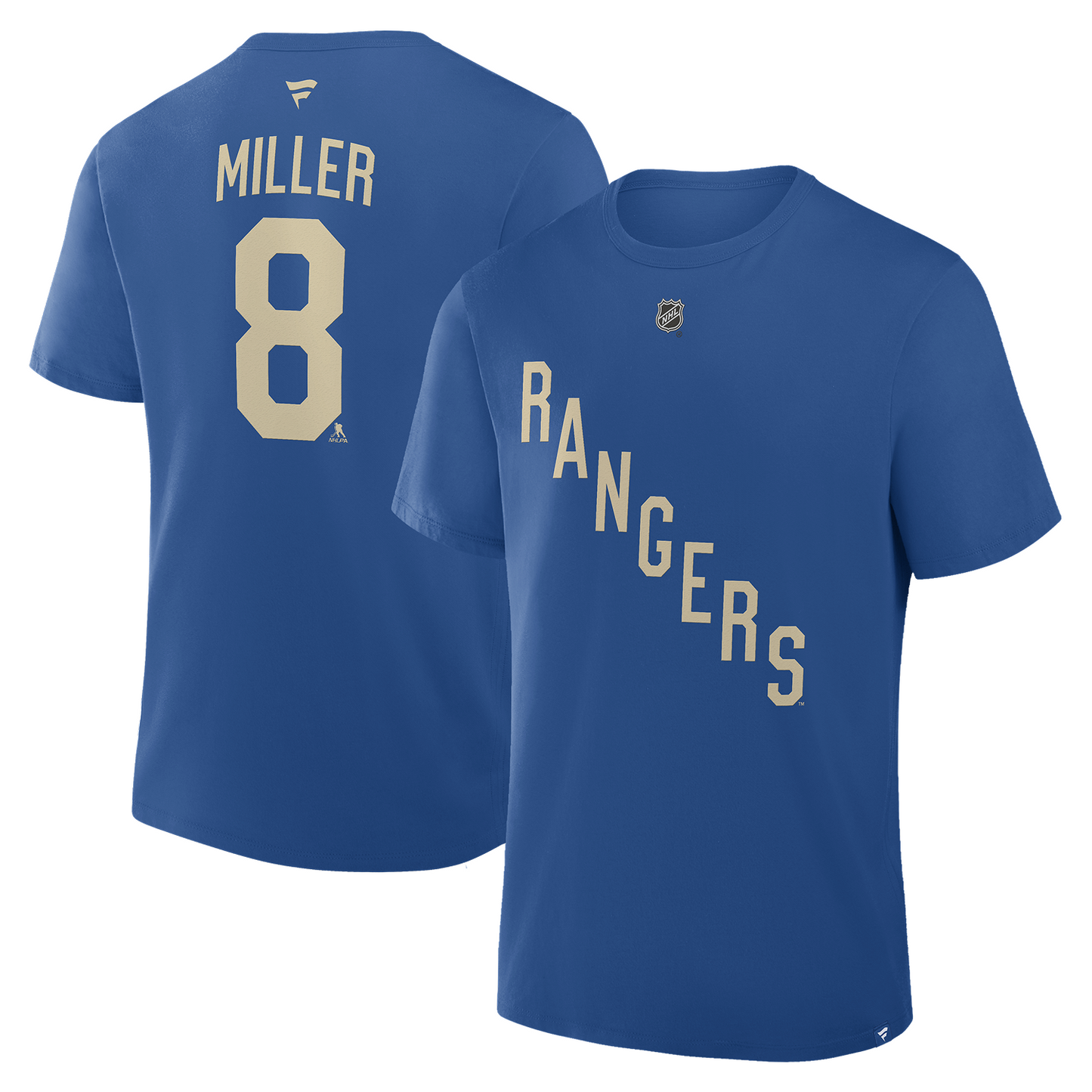 Fanatics Rangers 25-26 Centennial JT Miller Name & Number Tee