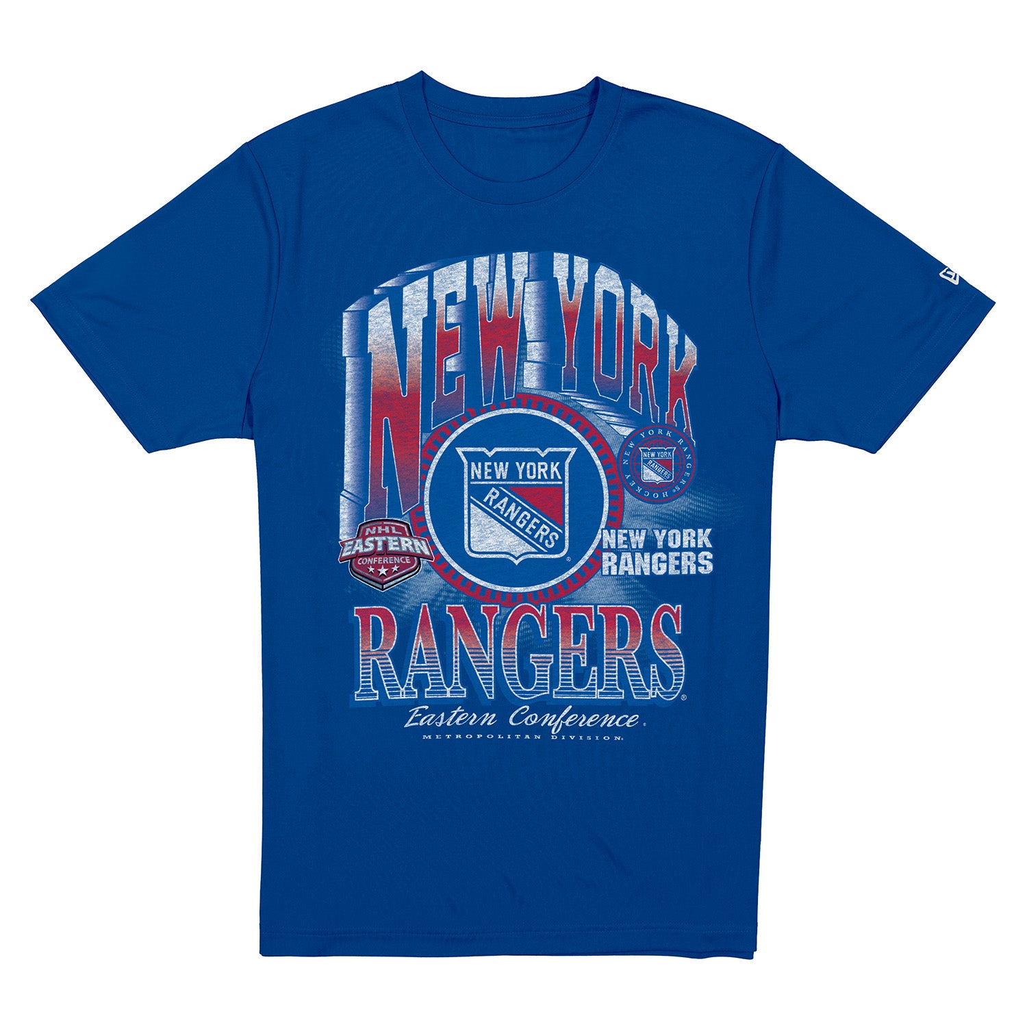 New Era Rangers Royal Sport Classics Graphic Tee - Front View
