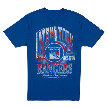 New Era Rangers Royal Sport Classics Graphic Tee - Front View